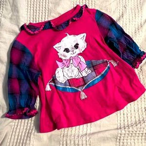 Vintage Kitty Shirt Sz 4/5